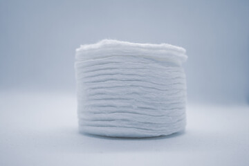 cotton swabs isolated on white