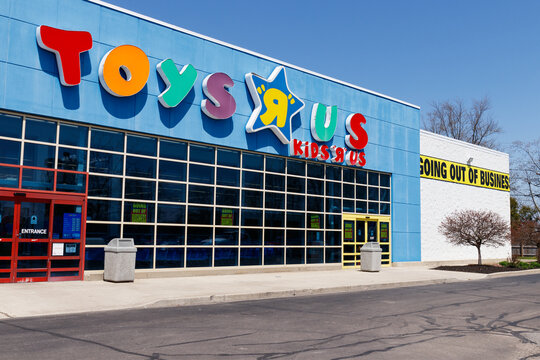 Former Toys "R" Us Retail Strip Mall Location. Toys "R" Us has filed for bankruptcy.