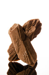 it is a mineral composed of hydrated calcium sulfate; also, a sedimentary rock of chemical origin....