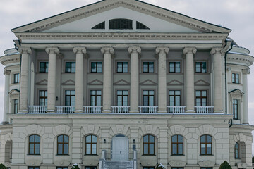 Obraz premium the facade of the building