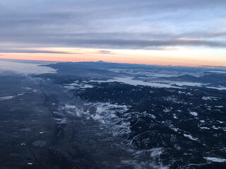 Fototapeta na wymiar Aerial View of Denver, Colorado