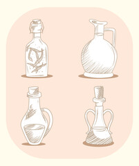 four olive oils