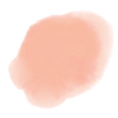 Abstract watercolor spot on a white background