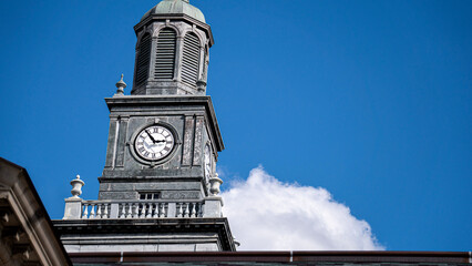 the tower of the church