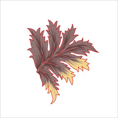 digital textile design yellow flower