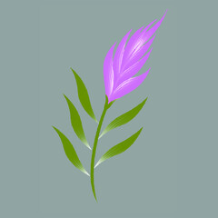 digital textile design yellow flower