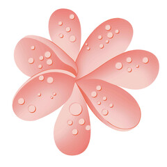 textile flower bunch beautiful color