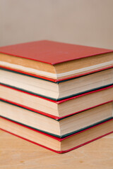 stack of books