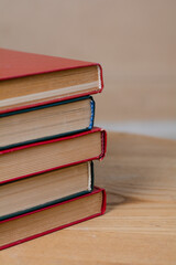 stack of books