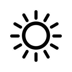 słońce - ikona słońca - obrazy, fototapety, plakaty