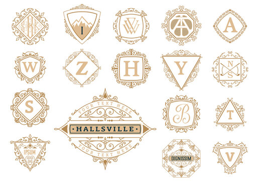 Pack of 17 Logos and Badges