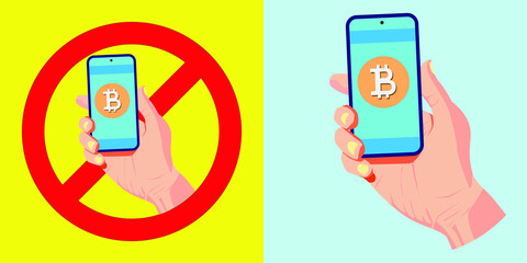 no cryptocurrency symbol for banning crypto payment