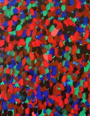 Abstract colorful paint background. Abstract artwork made of mixed media on paper