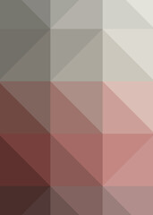 Obraz premium Abstract color Low-Polygones Generative Art background illustration