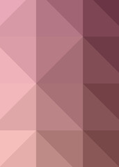 Fototapeta premium Abstract color Low-Polygones Generative Art background illustration