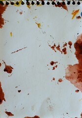 Abstract paint grunge background. Dirty paper.