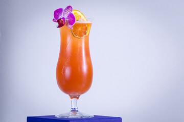 A classic Bahama Mama cocktail