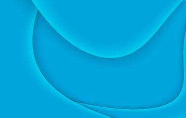 Fondo de capas azules superpuestas con sombra.