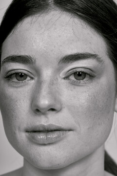 Natural Black and White beauty Portrait 