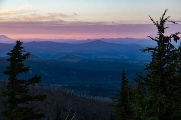 Timberline Trail Sunset