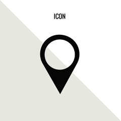 Location point vector icon illustration sign