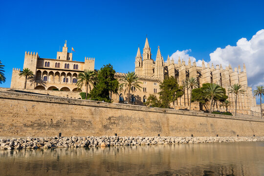 Cathedral of Palma de Mallorca in Spain