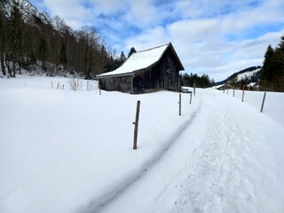 house in the mountains