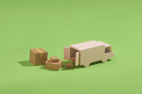 Delivery service by van