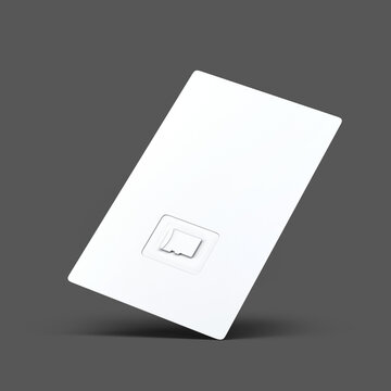 3d rendering mock up  Memory Card