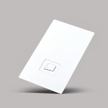 3d rendering mock up  Memory Card