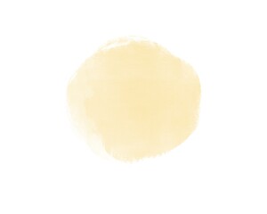 yellow watercolor stain as the basis for the frame