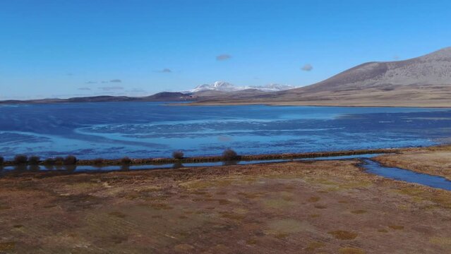 Lake Paravani view from above