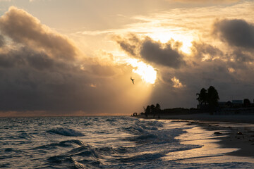 Ocean sunset