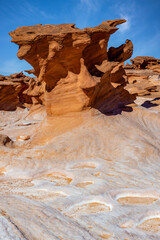 Sandstone and Salt Formation in Gold Butte National Monument