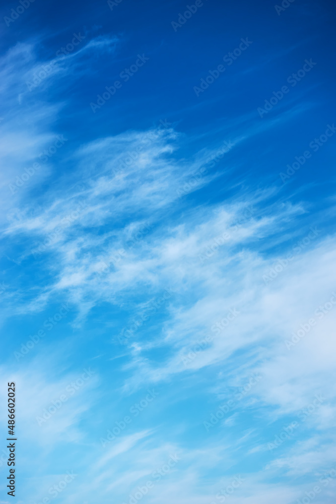 Poster abstract background with clouds in the sky