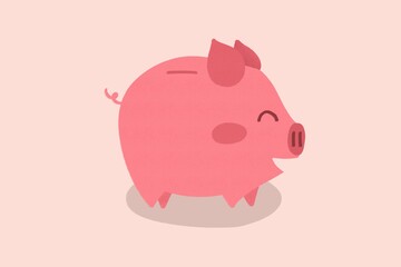 Piggy bank illustration