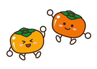 柿　キャラクター　線あり