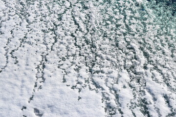 Ice texture