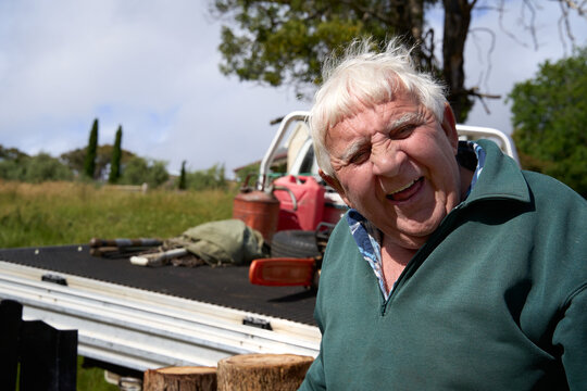 Portrait of a senior man