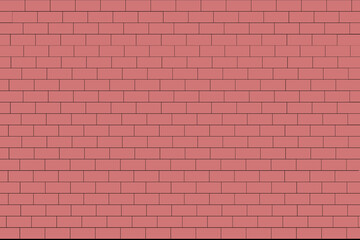 Pink abstract wall briks background