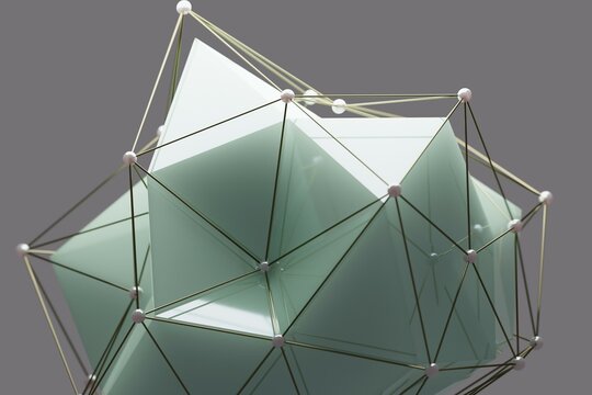 Geometric background of connected lines and points