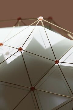Geometric background of connected lines and points