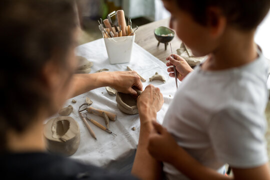 Family Playtime With Clay