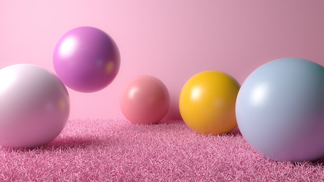 Spheres Fur