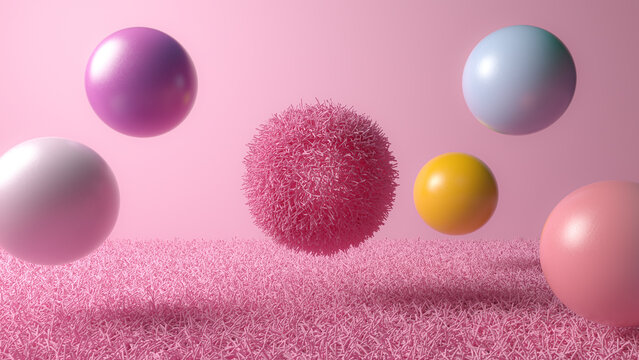 Spheres Fur