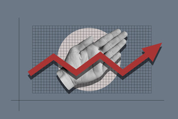 Growth Chart and human palm