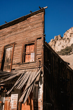 Old building in ghost town