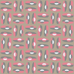 Simple abstract seamless pattern - accent for any surfaces.