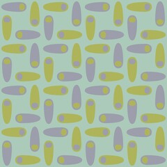 Simple abstract seamless pattern - accent for any surfaces.