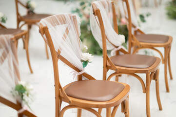 wedding chair decoration, event chair